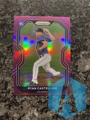 2021 Panini Prizm Ryan Castellani #91 Rookie Purple Prizm